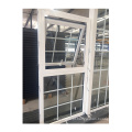 Fábrica Fornecimento de alumínio toldo janela grade design de vidro atacado casement